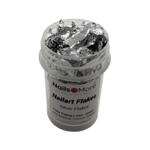 Nailart Folien Flakes | Silver Flakes